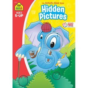 School Zone Hidden Pictures 96-Page Workbook -- School Zone